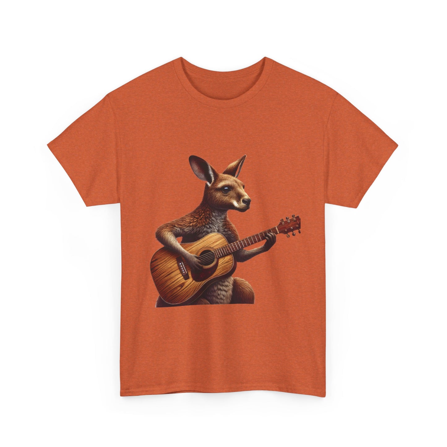 Funny Kangaroo Playing Guitar T-Shirt, Cute Animal Music Lover Shirt,  Aussie Wildlife Gift Idea, Music Lovers, Animal Tee, Fun Gift