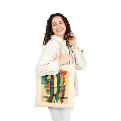 Endless Summer Surf Tote Bag, Beach Bag, Eco-Friendly Shopping Tote, Summer Accessories, Gift for Surfers, Casual Everyday Bag