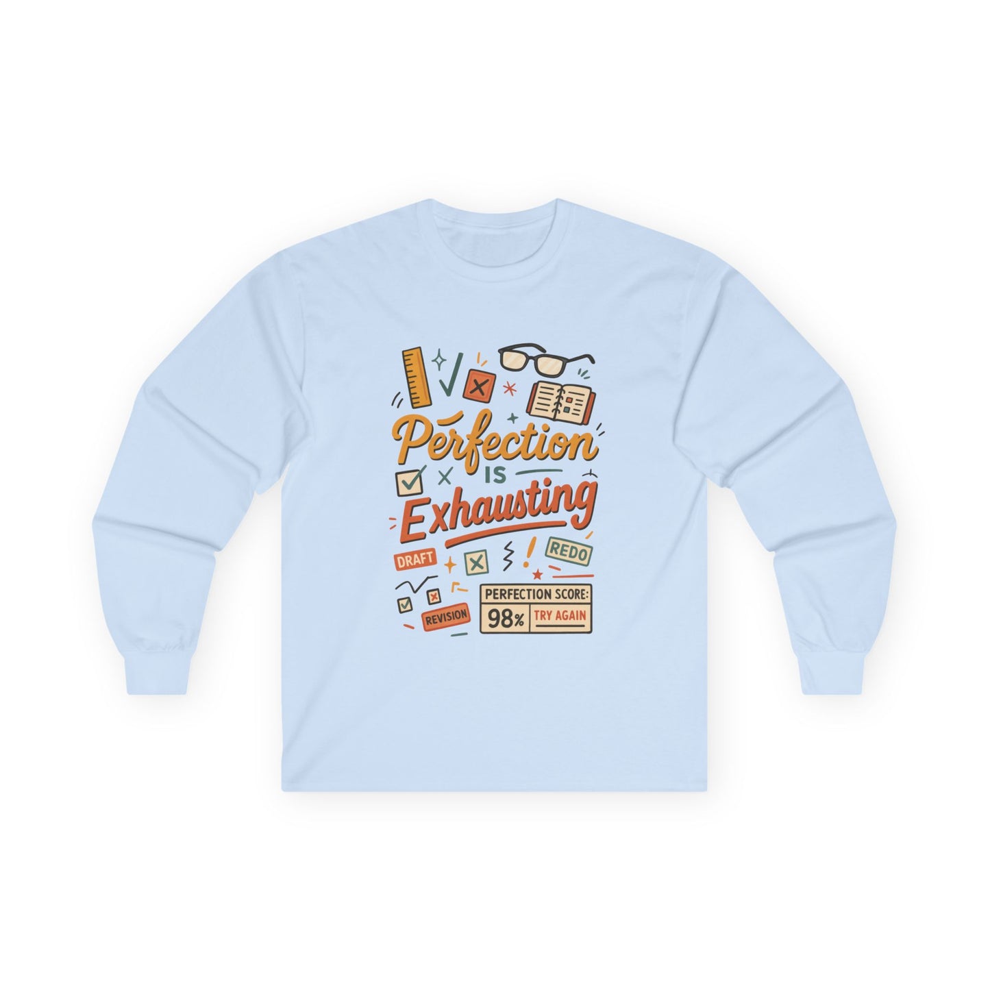 Unisex Long Sleeve Tee, Perfect for Busy Professionals, Gift for Students, Cozy Layering Piece, Humor Shirt for Work, Perfect for Work [...]