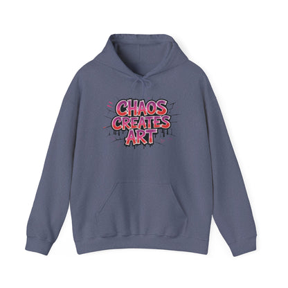 Women's Heavy Blend™ Hooded Sweatshirt, Chaos Creates Art Graffiti Hoodie Women's Streetwear