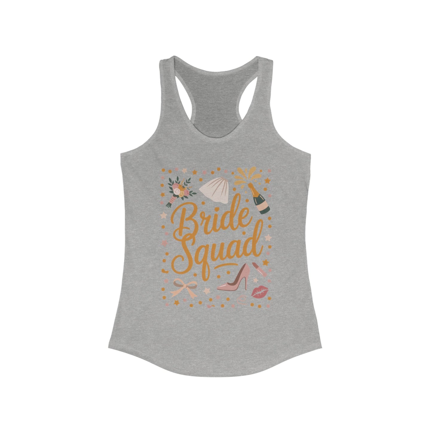 Bride Squad  Tank Top, Bachelorette Party T-Shirt, Bridesmaid Wedding Tee, Hen Party Matching Shirts, Bridal Shower, Gift for Bridesmaids