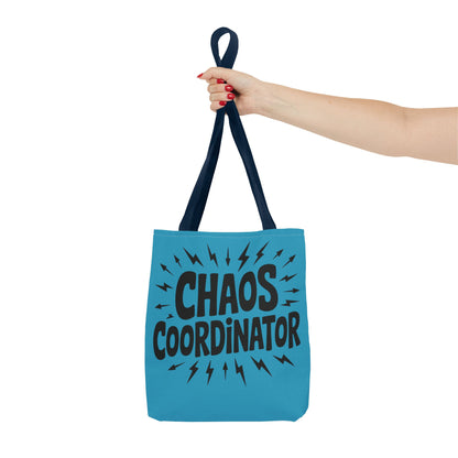 Chaos Coordinator Tote Bag, Fun Carryall for Busy Moms, Students, or Event Planners, Perfect Gift, Beach Weekender Bag,  Large Tote Bag