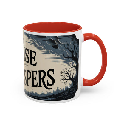 The House of Whispers Mug, Haunted Mansion Gothic Coffee Cup, Spooky Halloween Gift for Horror Lovers, Accent Coffee Mug (11, 15oz)