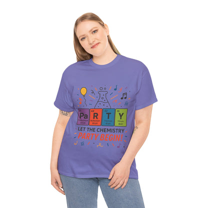 Funny Chemistry Party T-Shirt, Periodic Table PaRTY Tee, Unisex Science Humor Shirt, Gift for Chemistry Teacher,Science Tee, Nerdy Pun Shirt