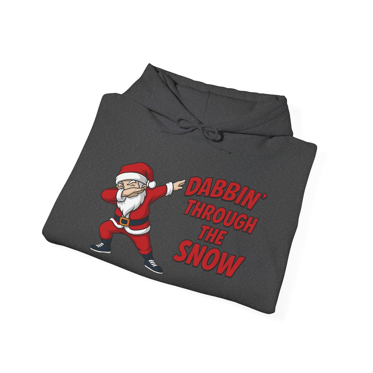 Dabbin Santa Men's Christmas Hoodie, Funny Holiday Sweatshirt