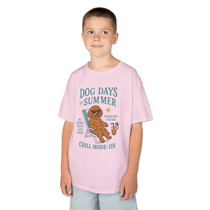 Summer Chill Kids Tee | Fun Playful T-Shirt for Boys & Girls, Perfect for Summer Days, Beach Outings, Gifts, Casual Wear