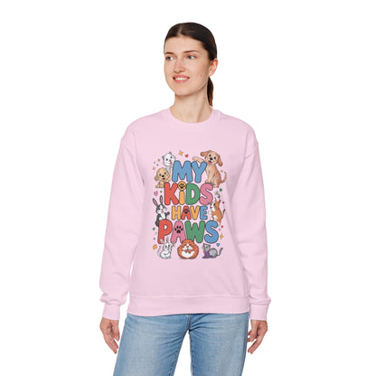 My Kids Have Paws Sweatshirt, Pet Lover Gift, Cute Animal Shirt, Cute Pet Mom Tee, Animal Parent T-Shirt, Gift for Animal Lovers