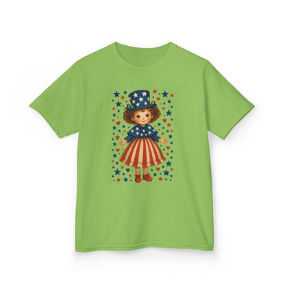 Patriotic Kids Tee, Independence Day, 4th of July, Memorial Day, Kids Party, Casual Wear