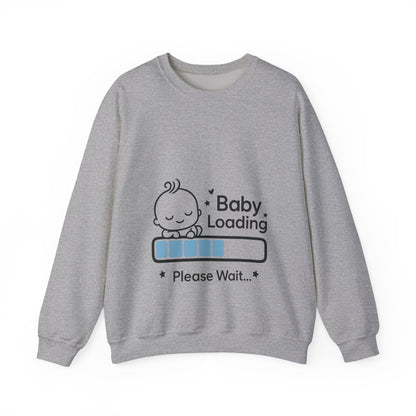 Baby Loading Maternity Sweatshirt, Pregnancy Announcement Shirt, Mom To Be Gift, Expecting Baby Gift, Pregnancy Reveal Top, Baby Shower Gift