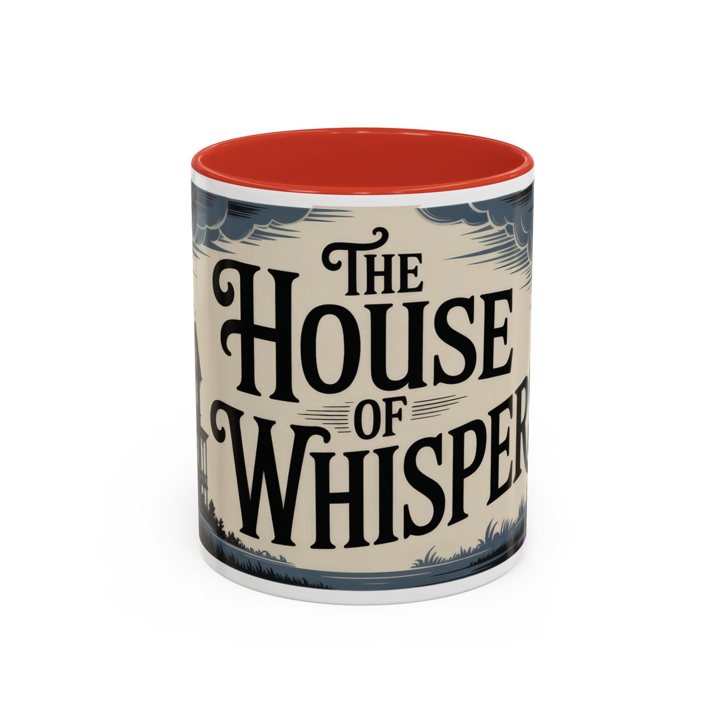 The House of Whispers Mug, Haunted Mansion Gothic Coffee Cup, Spooky Halloween Gift for Horror Lovers, Accent Coffee Mug (11, 15oz)