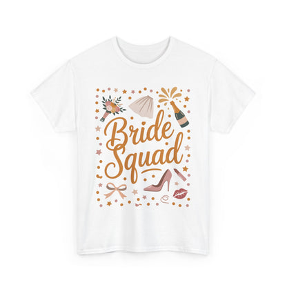 Bride Squad Shirt, Bachelorette Party T-Shirt, Bridesmaid Wedding Tee, Hen Party Matching Shirts, Bridal Shower, Gift for Bridesmaids