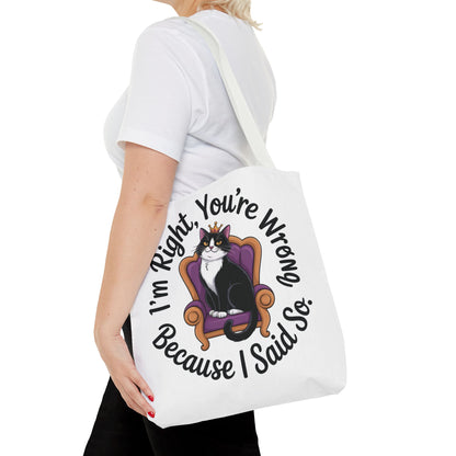 Funny Cat Tote Bag, Pet Lover Gift, Cat-Themed Shopper, Birthday Gift, Cute Animal Tote, Oversized Beach Bag