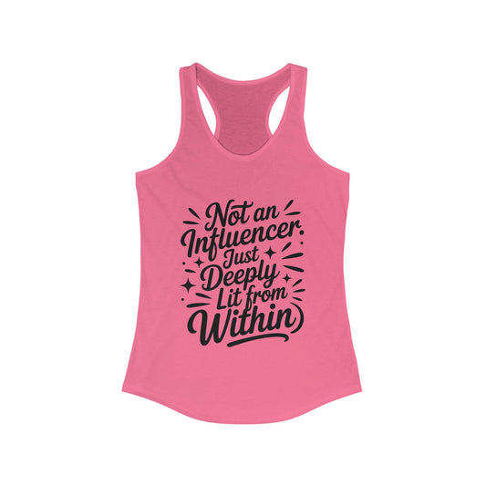 Womens Tank Top, Sarcastic Motivational Tank, influencer tee, instagram girl tee, witty girl shirt, tiktok fashion, Gym Shirt, Summer Top