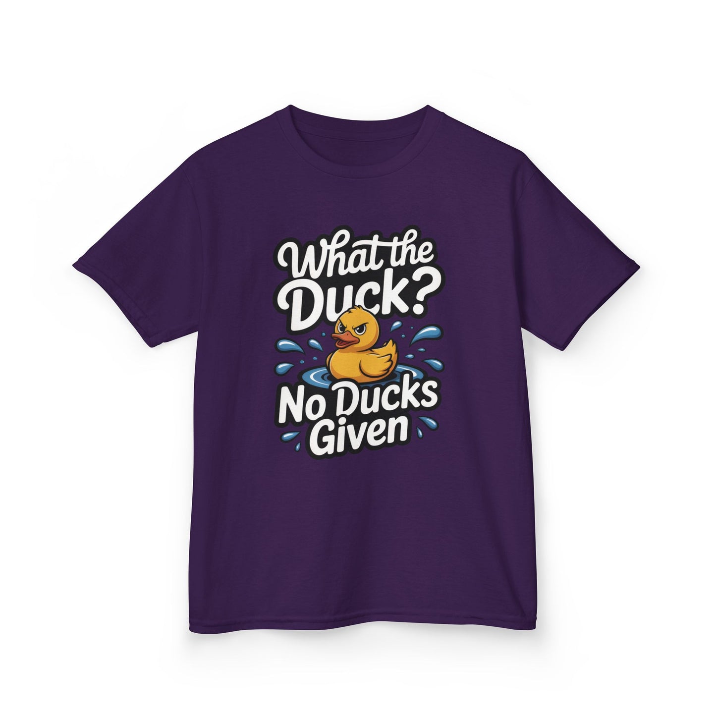 Funny Teen Duck Shirt, Kids Humor Tee, What The Duck Meme Tee, No Ducks Given Youth Tee, Sarcastic Rubber Duck Shirt, Cool Gift For Teens