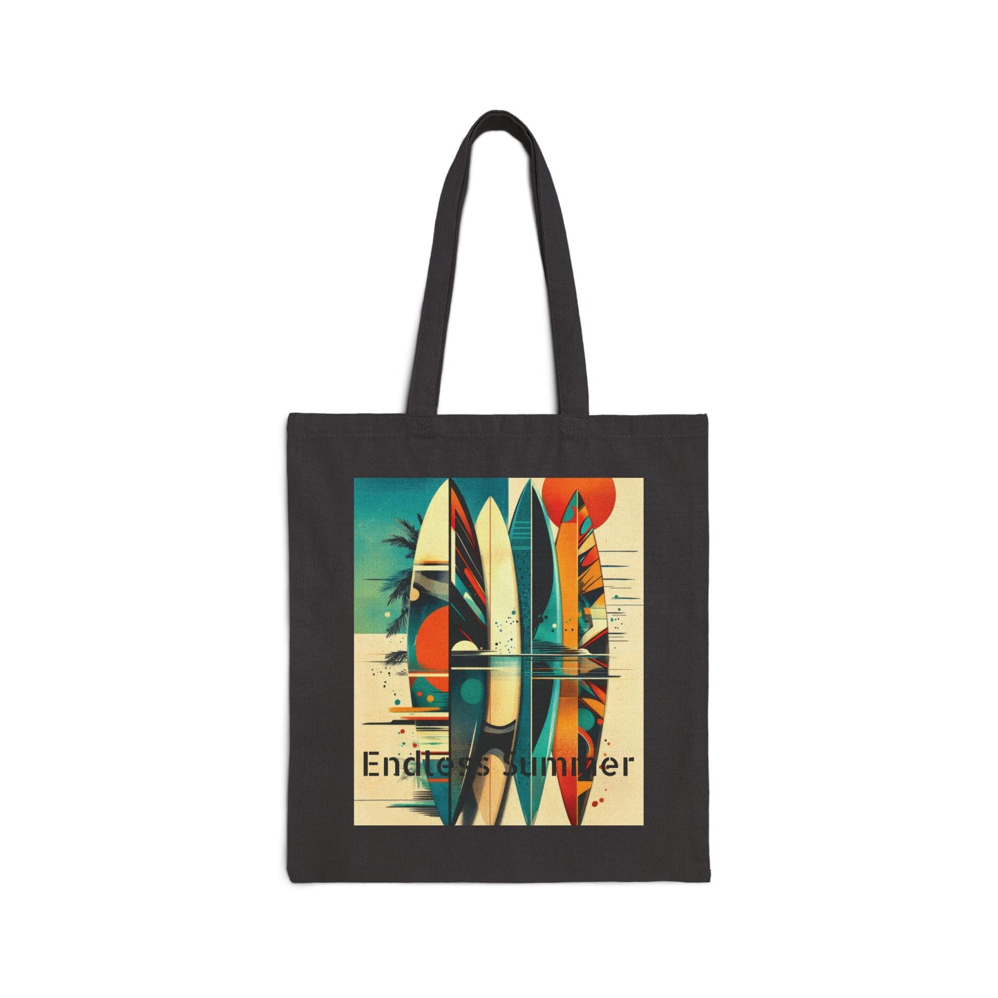 Endless Summer Surf Tote Bag, Beach Bag, Eco-Friendly Shopping Tote, Summer Accessories, Gift for Surfers, Casual Everyday Bag