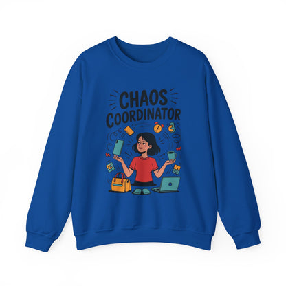 Chaos Coordinator Sweatshirt, Funny Mom Life Sweatshirt ,Gift for Busy Moms, Multitasking Mom Gift, Mom Life Sweatshirt, Mother's Day Gift