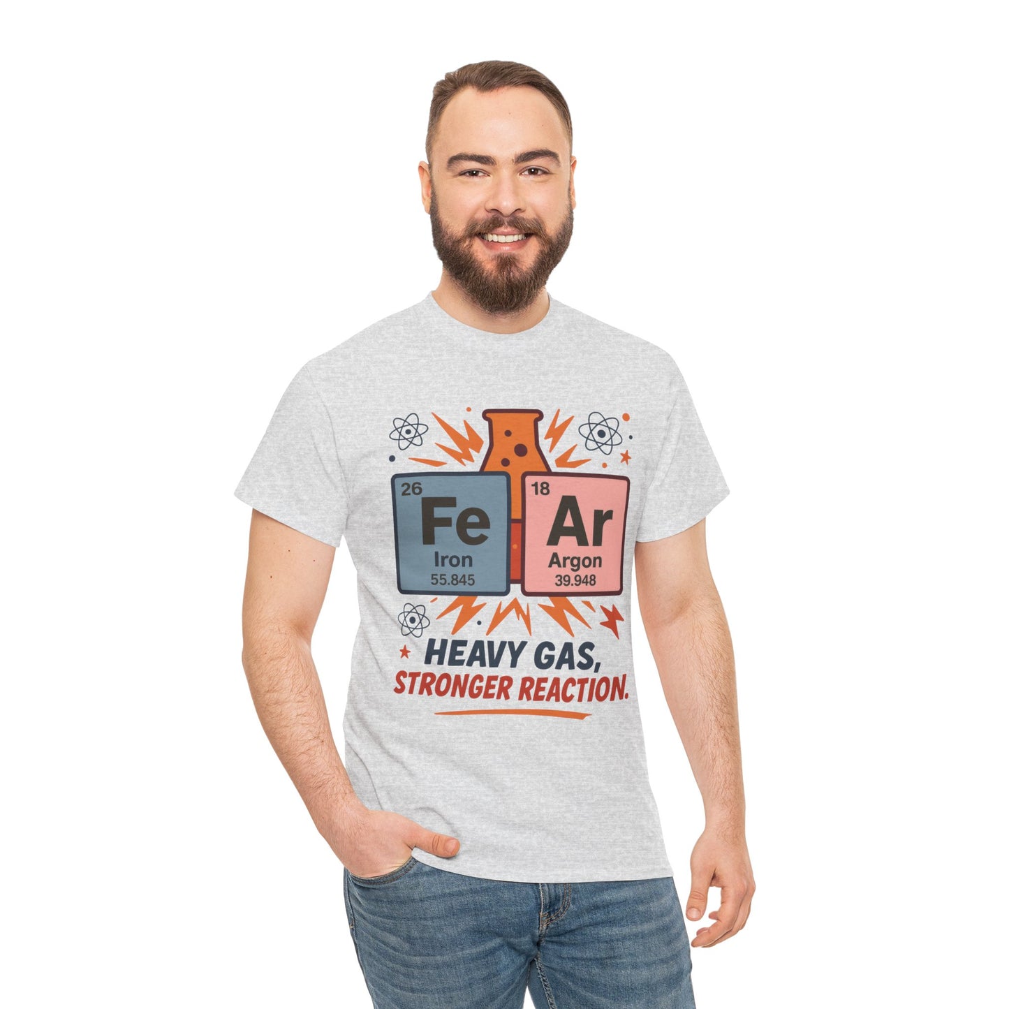 Periodic Table Science Tee For Mens, Heavy Cotton Tee for Science Lovers, Nerdy Gift, Chemistry Shirt, Funny Science Apparel