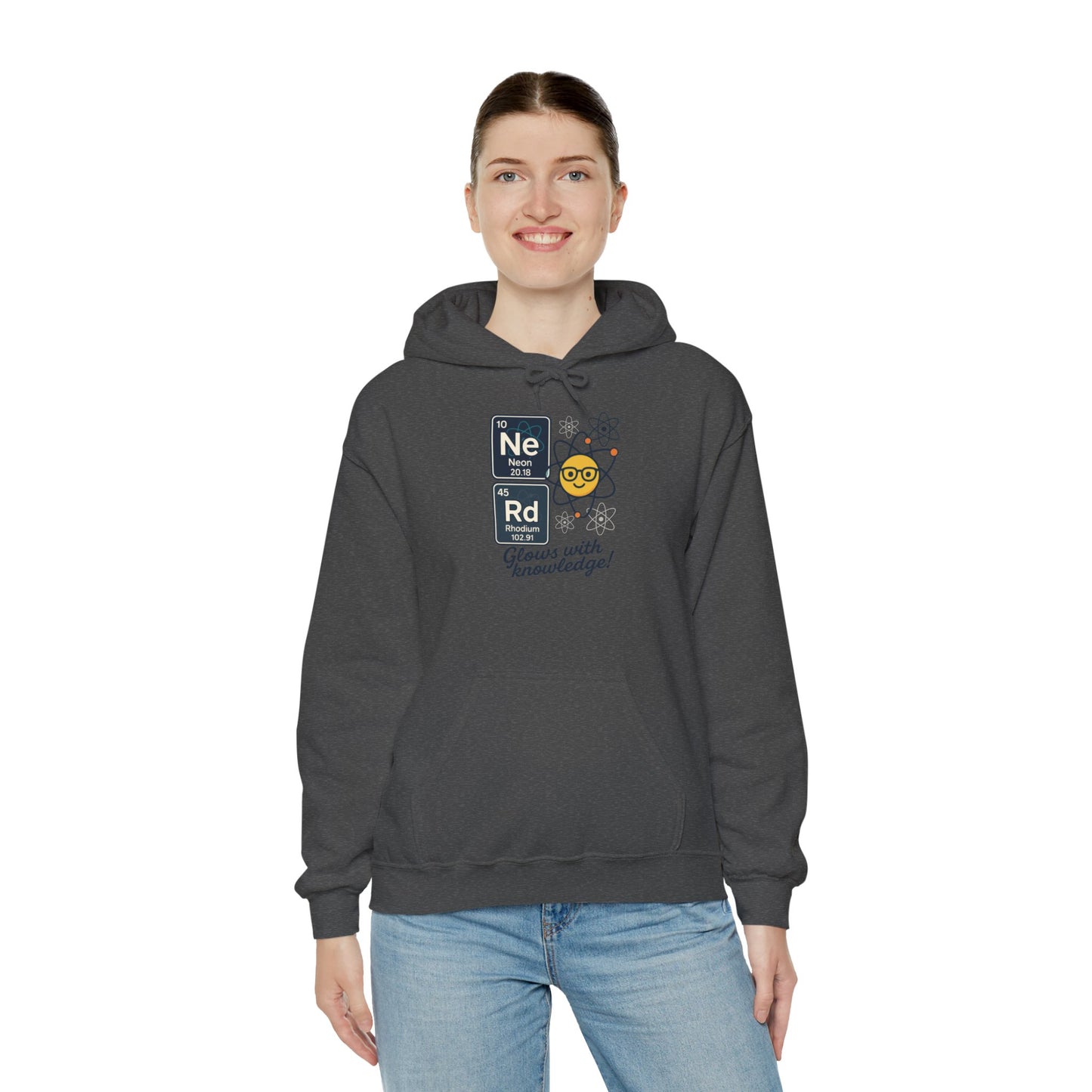 Nerd Hoodie for Women, Science Sweatshirt, Periodic Table Hoodie, STEM Gift for Her, Geek Gift, Science Lover Gift, College Student Clothing