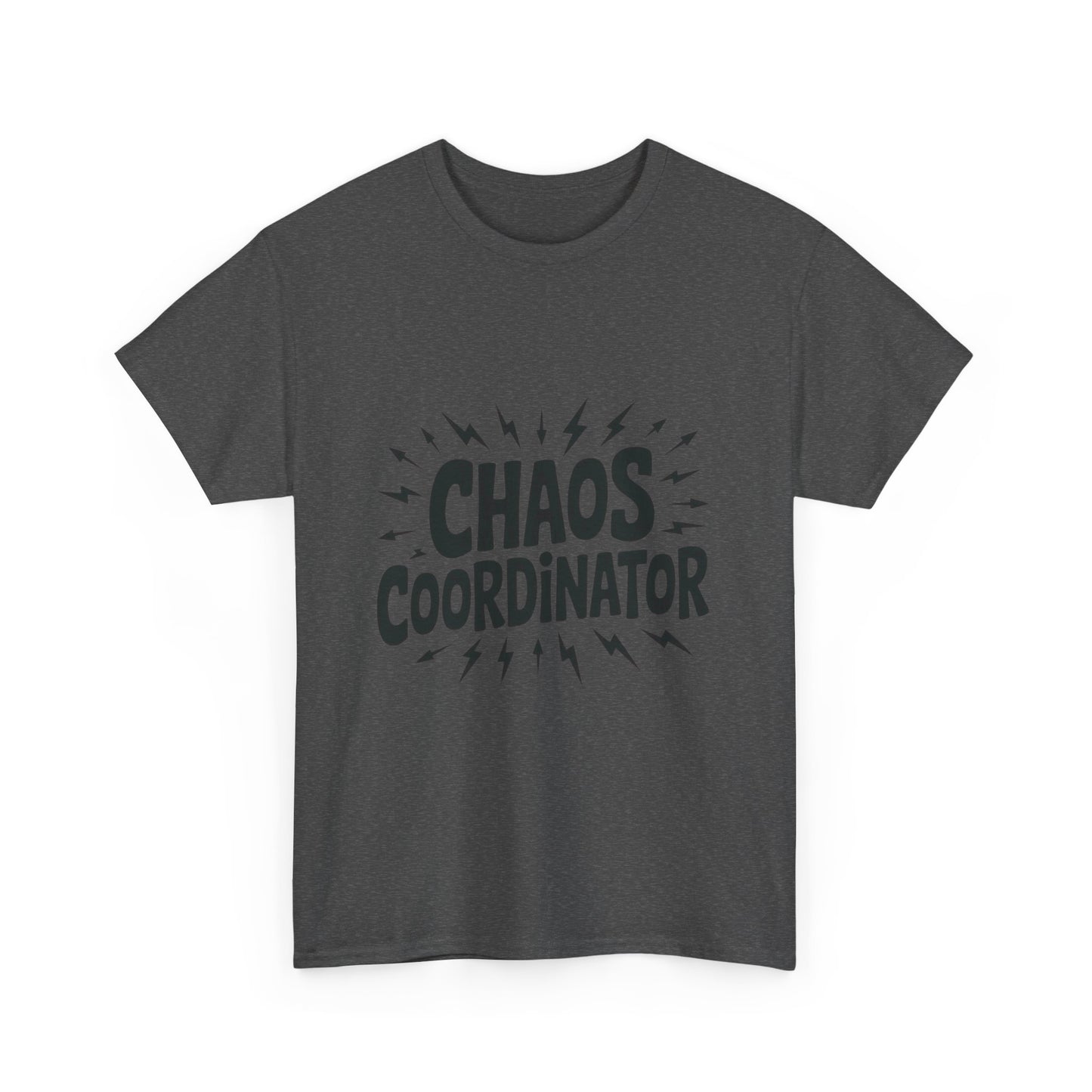 Chaos Coordinator Heavy Cotton Men's Tee, Fun T-Shirt, Gift for Organizers, Humor Tee, Men's Casual Wear