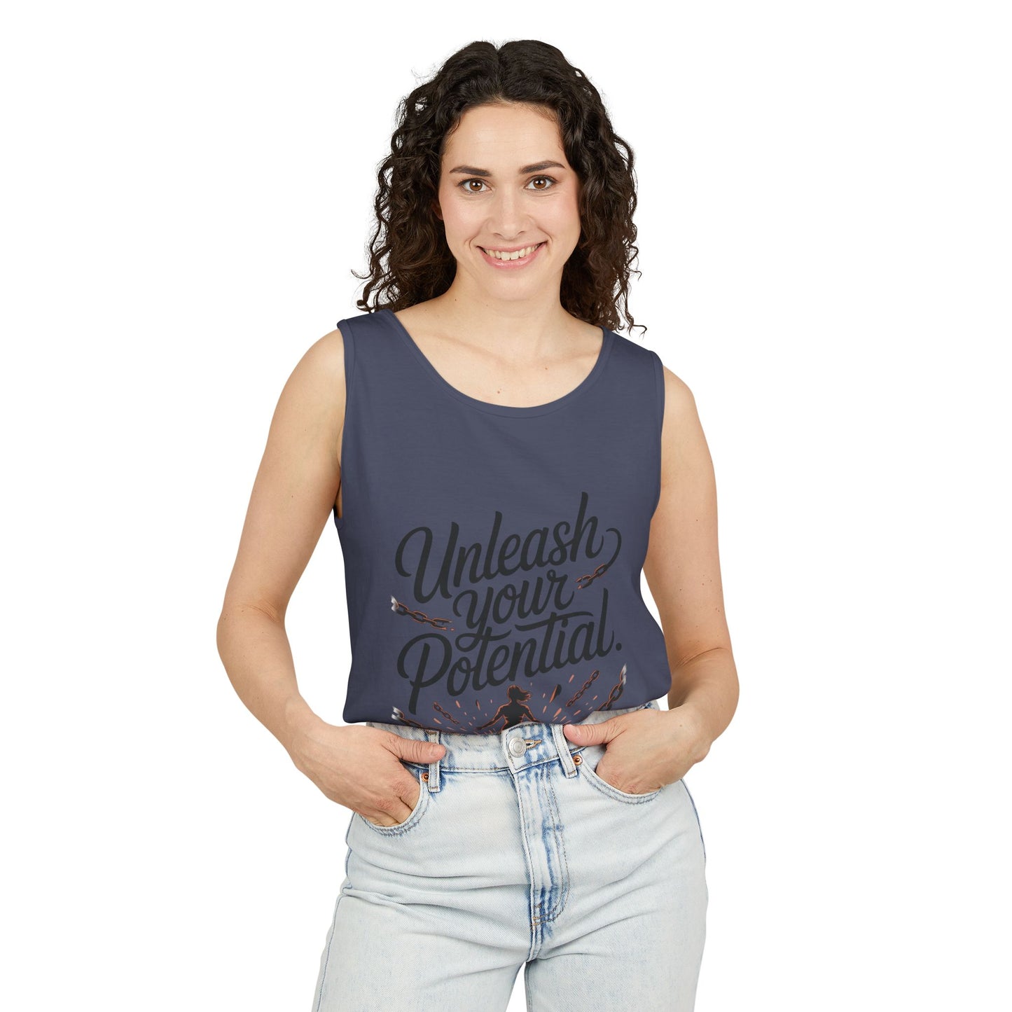 Unleash Your Potential Womens Tank Top, Motivational Athletic Gear, Womens Workout Clothing, Inspirational Summer Outfit, Fitness Gift, [...]
