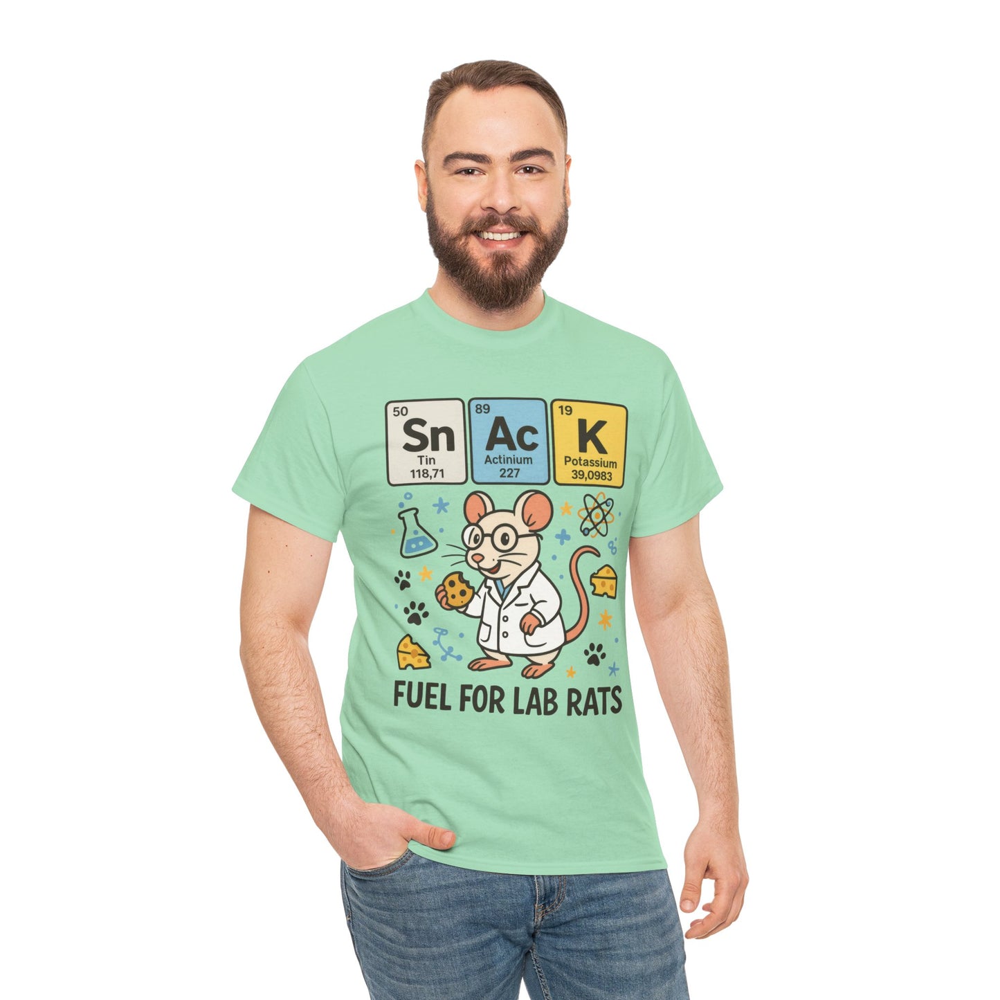 Funny Mens Science T-Shirt, Periodic Table Tee, Chemistry Humor Gift for Him, Gift for Lab Workers, Gifts for STEM Lovers, Quirky Science