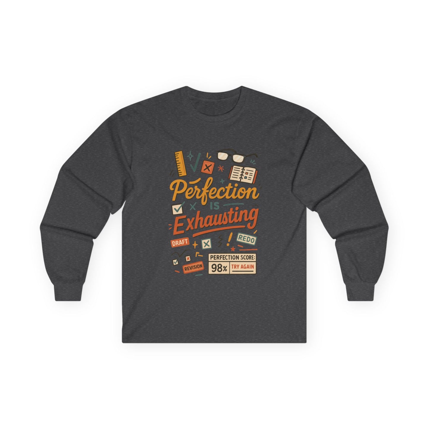 Unisex Long Sleeve Tee, Perfect for Busy Professionals, Gift for Students, Cozy Layering Piece, Humor Shirt for Work, Perfect for Work [...]