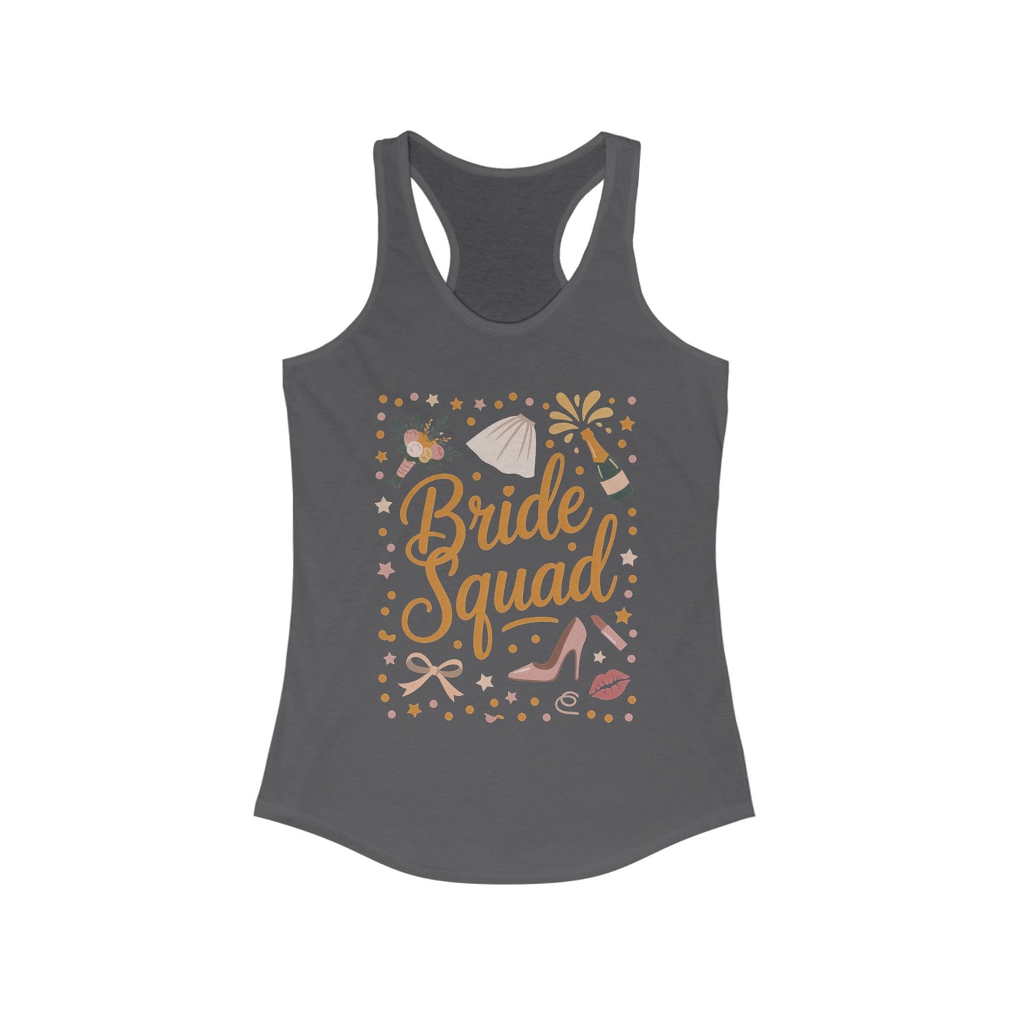 Bride Squad  Tank Top, Bachelorette Party T-Shirt, Bridesmaid Wedding Tee, Hen Party Matching Shirts, Bridal Shower, Gift for Bridesmaids