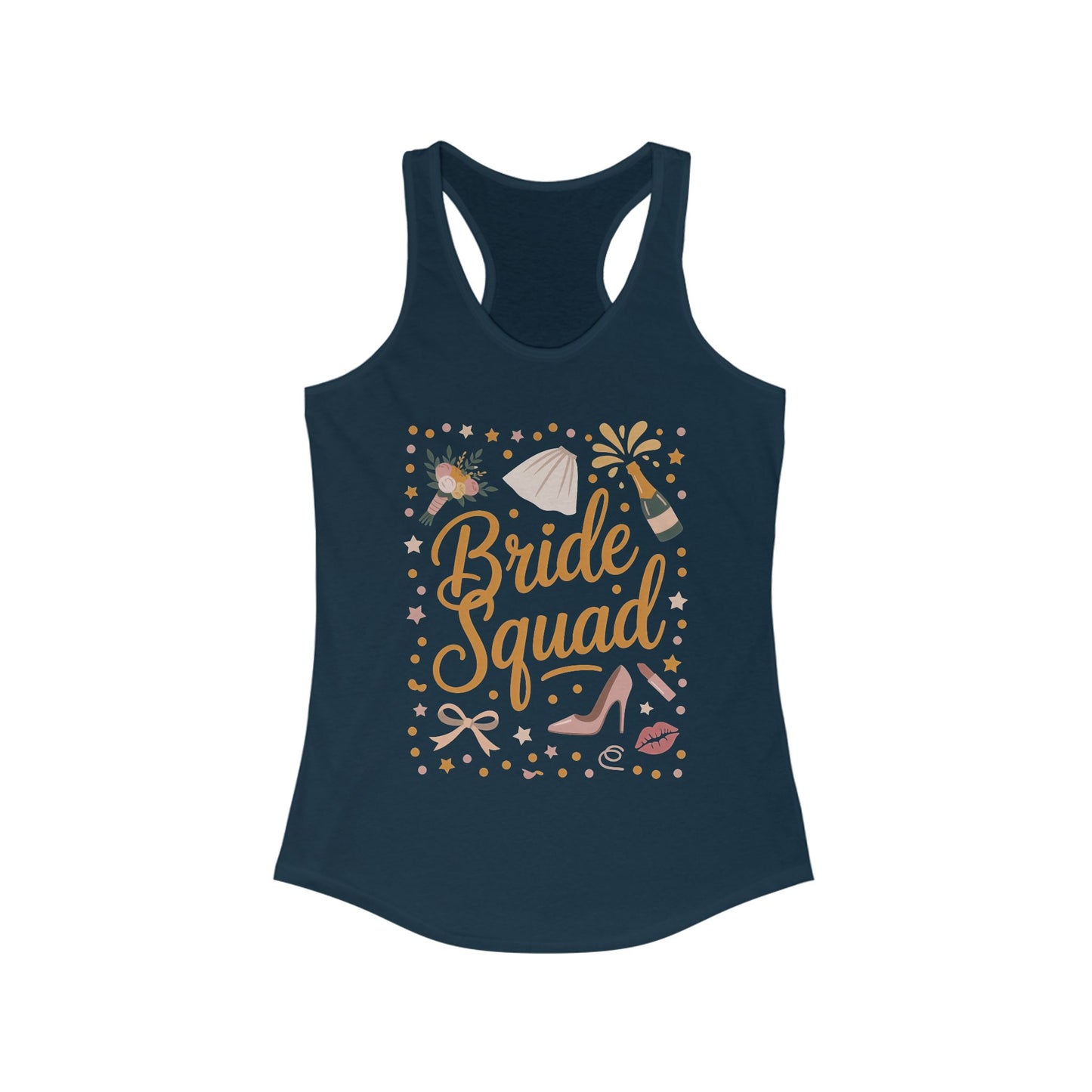 Bride Squad  Tank Top, Bachelorette Party T-Shirt, Bridesmaid Wedding Tee, Hen Party Matching Shirts, Bridal Shower, Gift for Bridesmaids