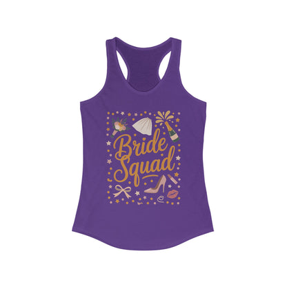 Bride Squad  Tank Top, Bachelorette Party T-Shirt, Bridesmaid Wedding Tee, Hen Party Matching Shirts, Bridal Shower, Gift for Bridesmaids