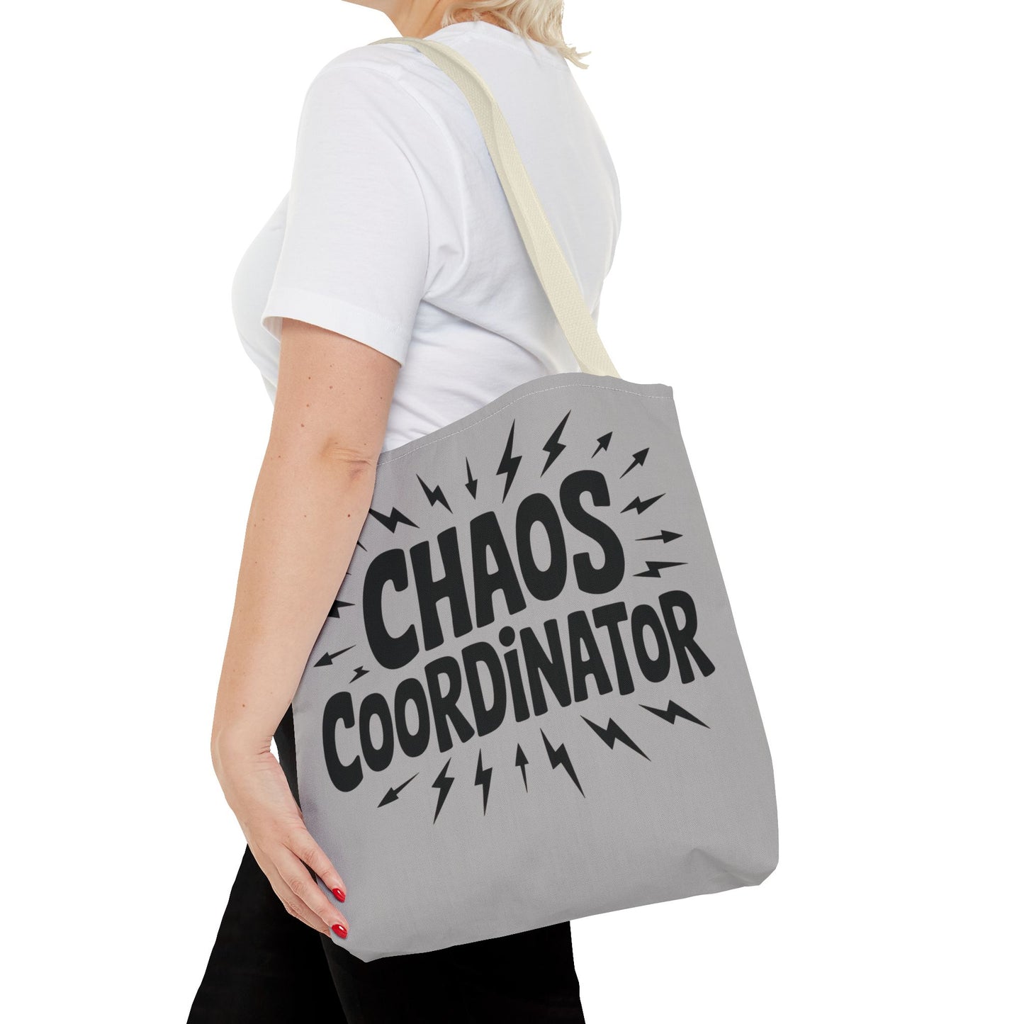 Chaos Coordinator Tote Bag, Fun Carryall for Busy Moms, Students, or Event Planners, Perfect Gift, Beach Weekender Bag,  Large Tote Bag