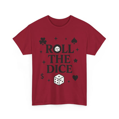 Fun Dice & Card Games Unisex Tee, Perfect for Game Nights, Gifts for Gamers, Poker Events, Gambling Shirt, Casino Wear, Poker T-Shirt