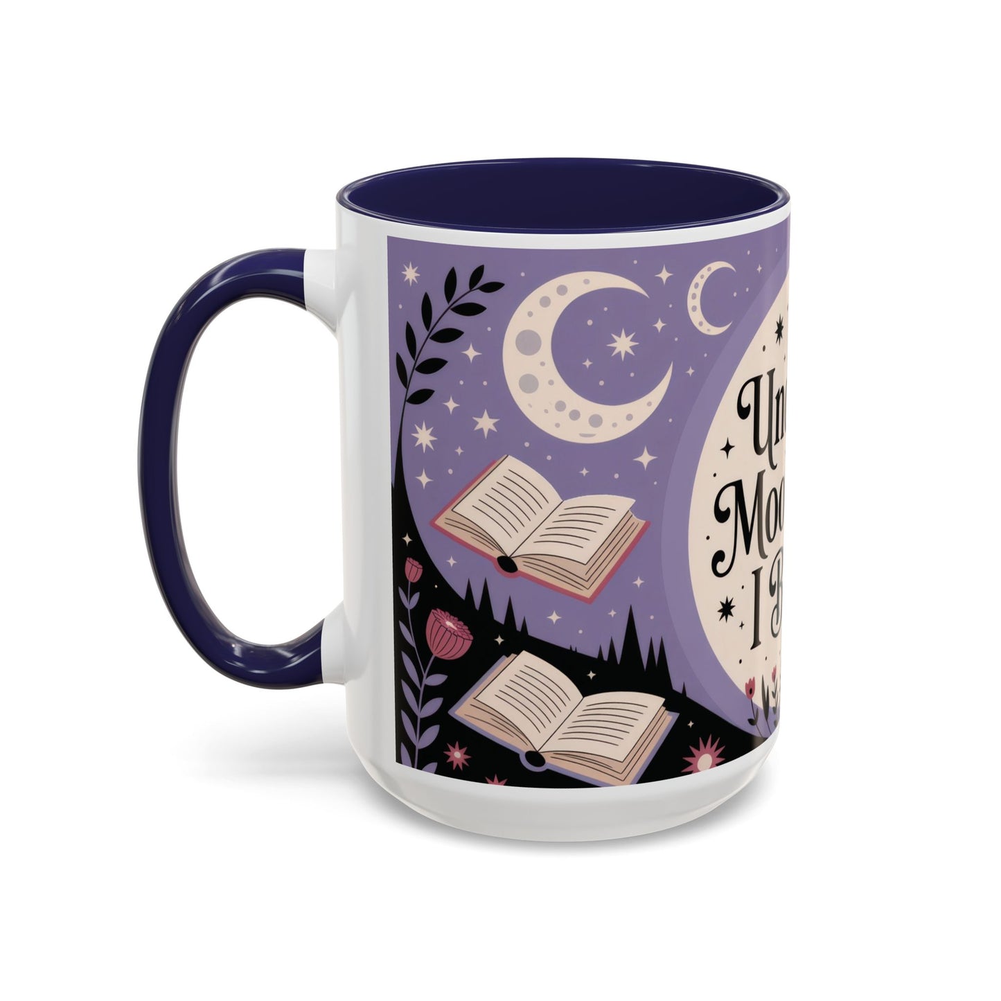 Under the Moonlight I Bloom Mug, Witchy Moon Magic Coffee Cup, Feminine Mystic Gift for Spiritual, Self Growth Lovers, Coffee Mug (11, 15oz)