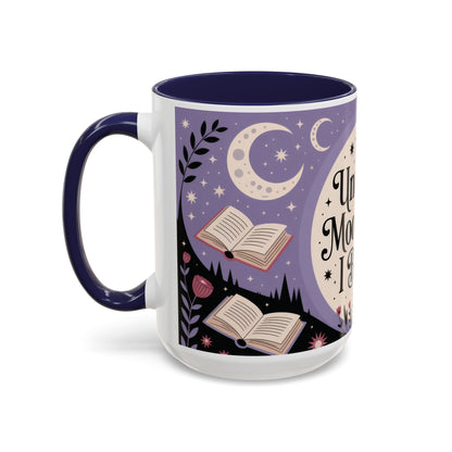 Under the Moonlight I Bloom Mug, Witchy Moon Magic Coffee Cup, Feminine Mystic Gift for Spiritual, Self Growth Lovers, Coffee Mug (11, 15oz)