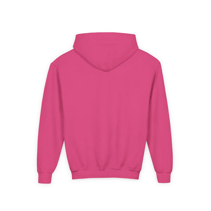 Easter Biker Bunny Youth Hoodie - Fun Spring Sweatshirt for Kids with Cute Motorcycle Bunny, Perfect for Easter & Holiday Gifting