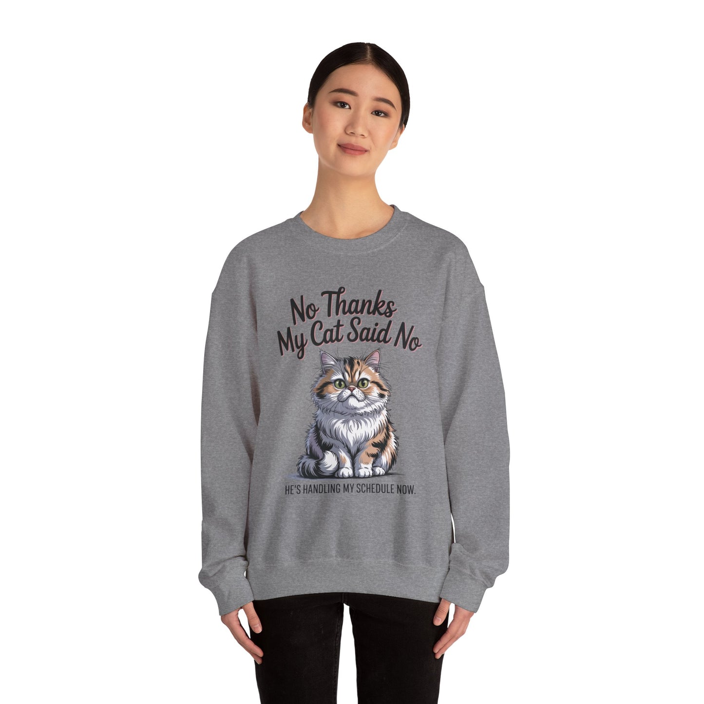 Funny Cat Crewneck Sweatshirt - Ideal Gift for Cat Lovers, Cozy Animal Sweater, Novelty Pet Lover Gift, Cute Cat-Themed Apparel, [...]