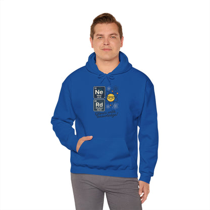Nerd Science Hoodie for Men, Funny Science Sweatshirt, Periodic Table Hoodie, Geeky Gift, Perfect for Holidays & Science Lovers