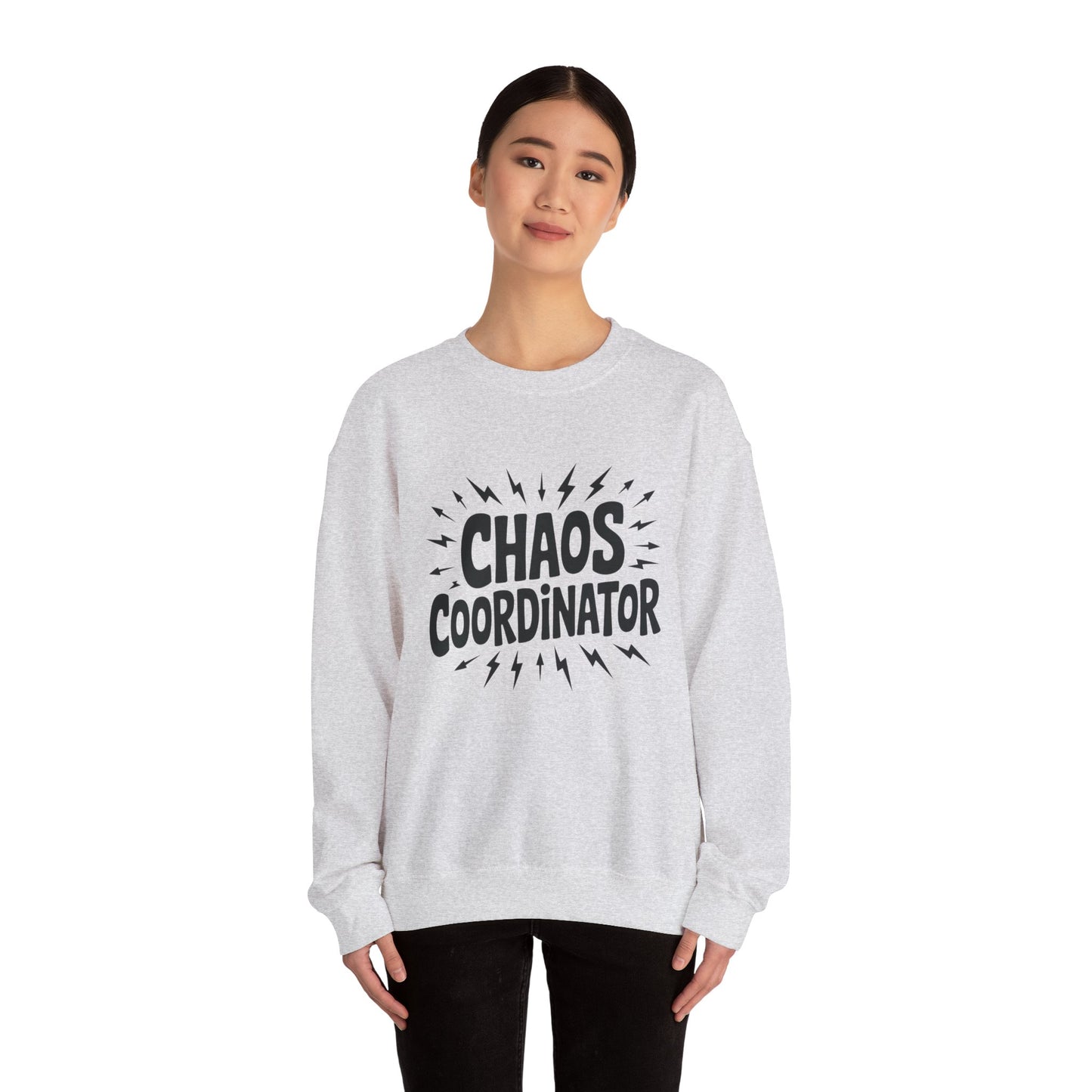 Chaos Coordinator Sweatshirt, Funny Gift for Moms, Mother's Day Gift, TeacherSweatshirt, Casual Graphic Tee, Women's Gift Idea