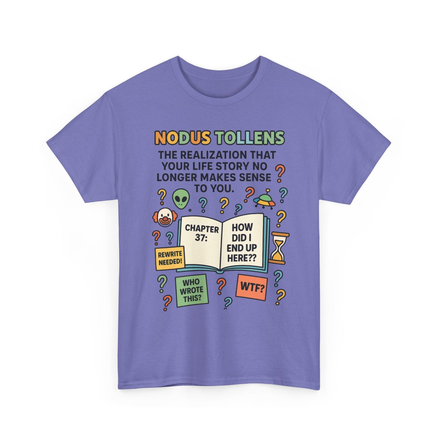 Nodus Tollens Women's Tee, Latin Words, Moods & Modes, Self-Awareness, Personal Development, Funny Existential Graphic Tee, Book Lover Gift