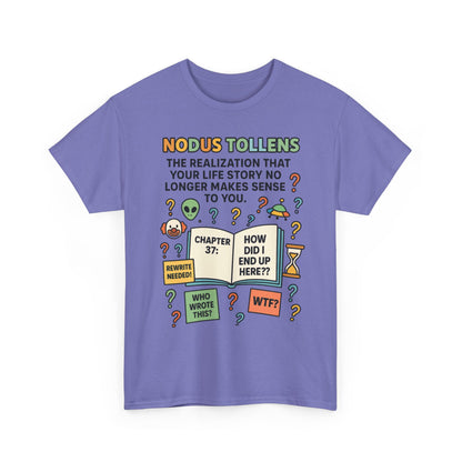 Nodus Tollens Women's Tee, Latin Words, Moods & Modes, Self-Awareness, Personal Development, Funny Existential Graphic Tee, Book Lover Gift