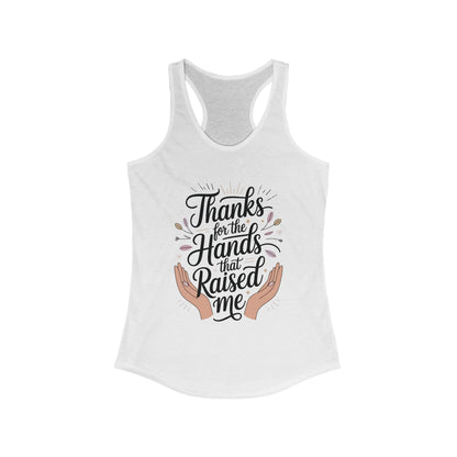 Grateful Hands Tank Top, Mother's Day Gift, Appreciation Tee, Family Love Shirt, Empowering Women Top, Inspirational tee