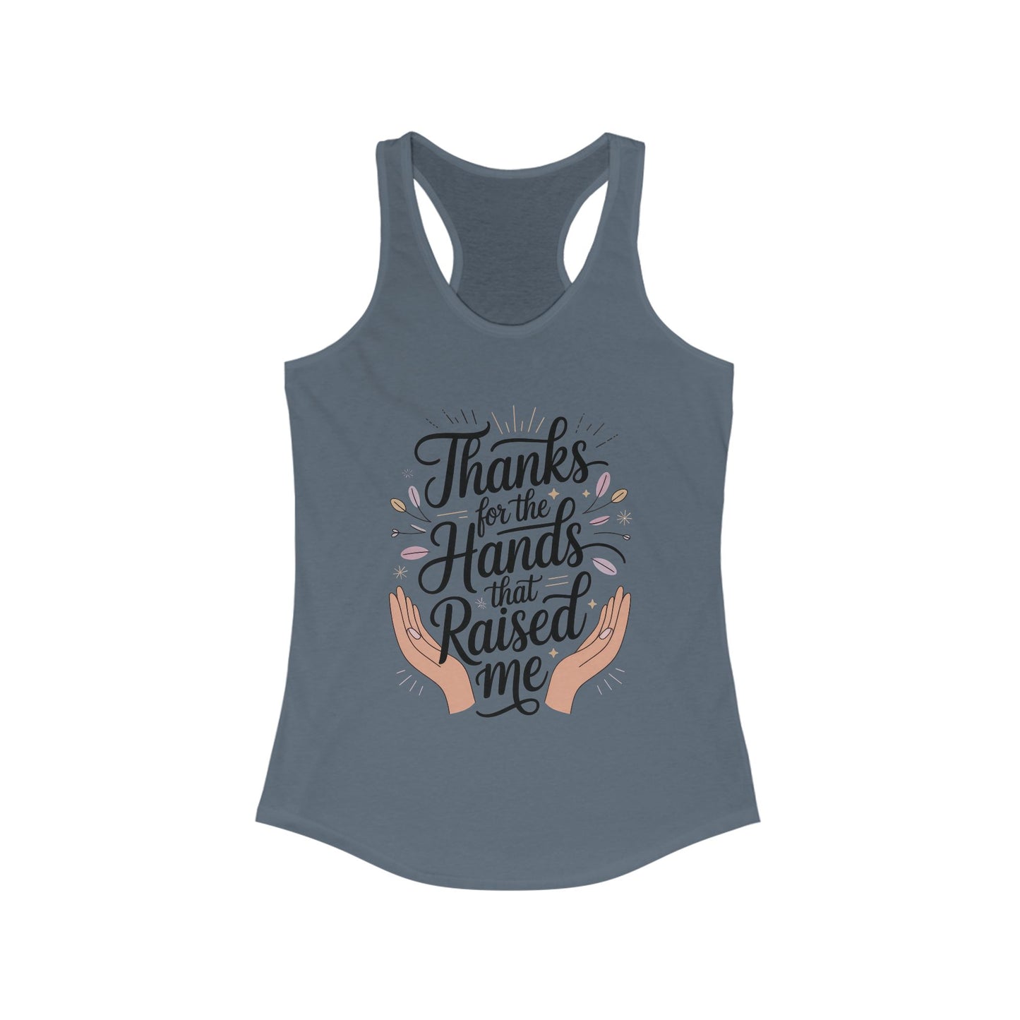 Grateful Hands Tank Top, Mother's Day Gift, Appreciation Tee, Family Love Shirt, Empowering Women Top, Inspirational tee