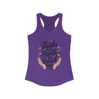 Grateful Hands Tank Top, Mother's Day Gift, Appreciation Tee, Family Love Shirt, Empowering Women Top, Inspirational tee