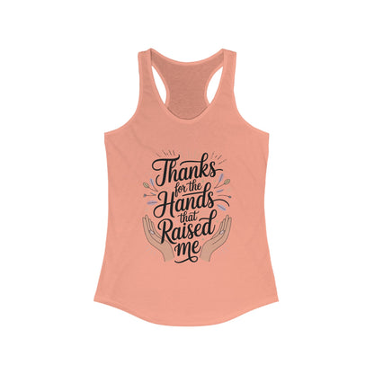 Grateful Hands Tank Top, Mother's Day Gift, Appreciation Tee, Family Love Shirt, Empowering Women Top, Inspirational tee