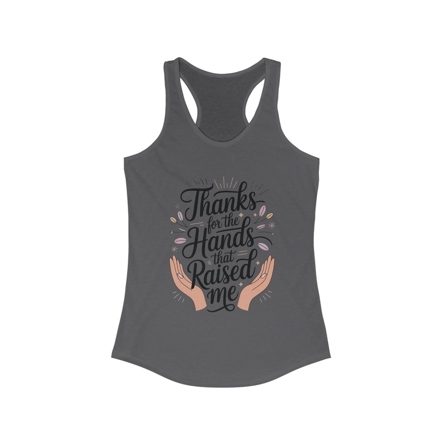 Grateful Hands Tank Top, Mother's Day Gift, Appreciation Tee, Family Love Shirt, Empowering Women Top, Inspirational tee
