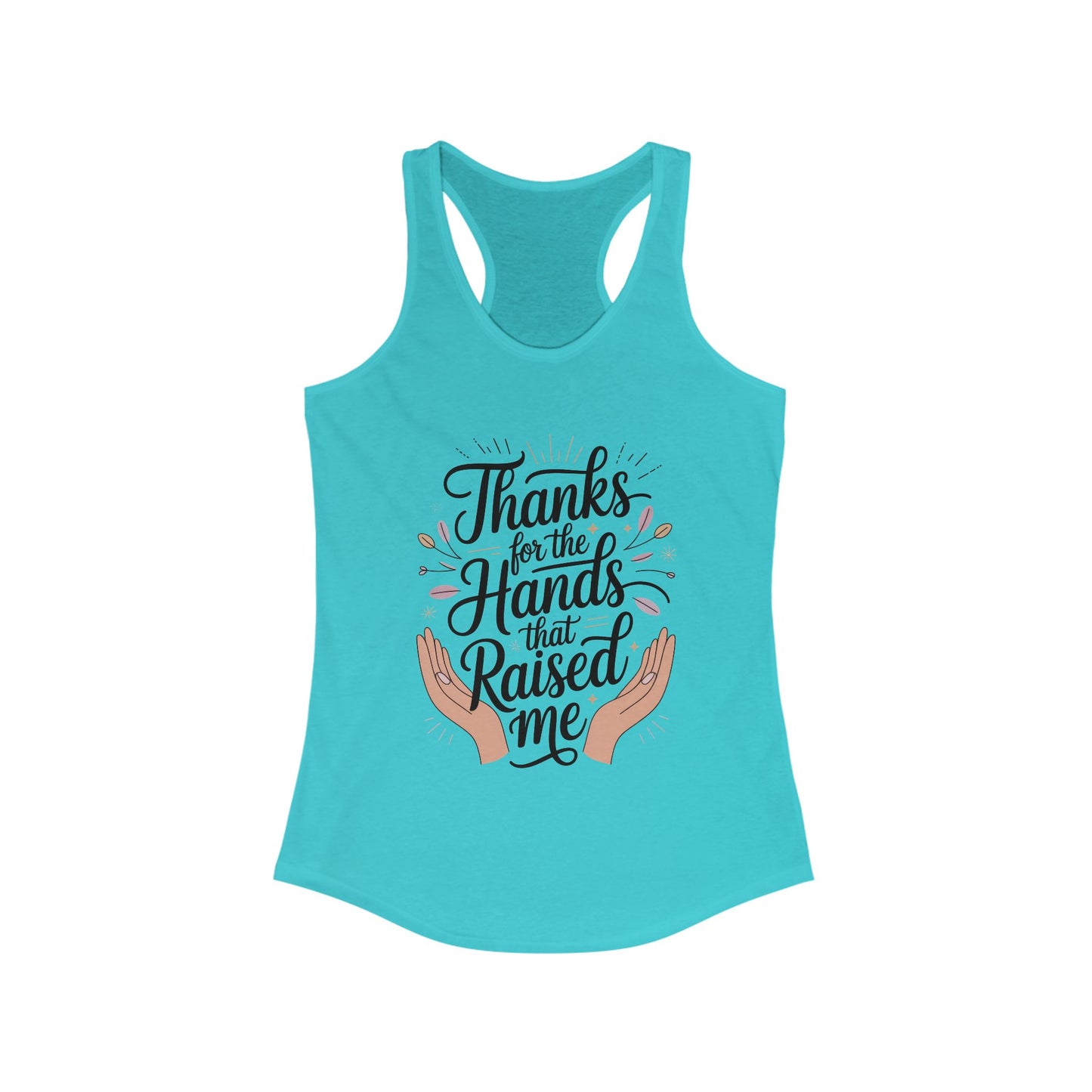 Grateful Hands Tank Top, Mother's Day Gift, Appreciation Tee, Family Love Shirt, Empowering Women Top, Inspirational tee