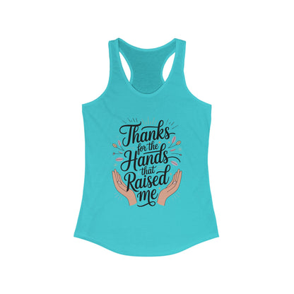 Grateful Hands Tank Top, Mother's Day Gift, Appreciation Tee, Family Love Shirt, Empowering Women Top, Inspirational tee