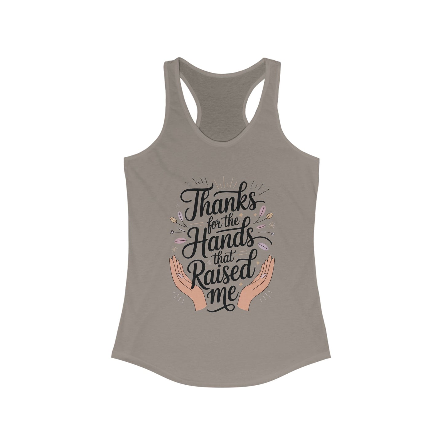 Grateful Hands Tank Top, Mother's Day Gift, Appreciation Tee, Family Love Shirt, Empowering Women Top, Inspirational tee