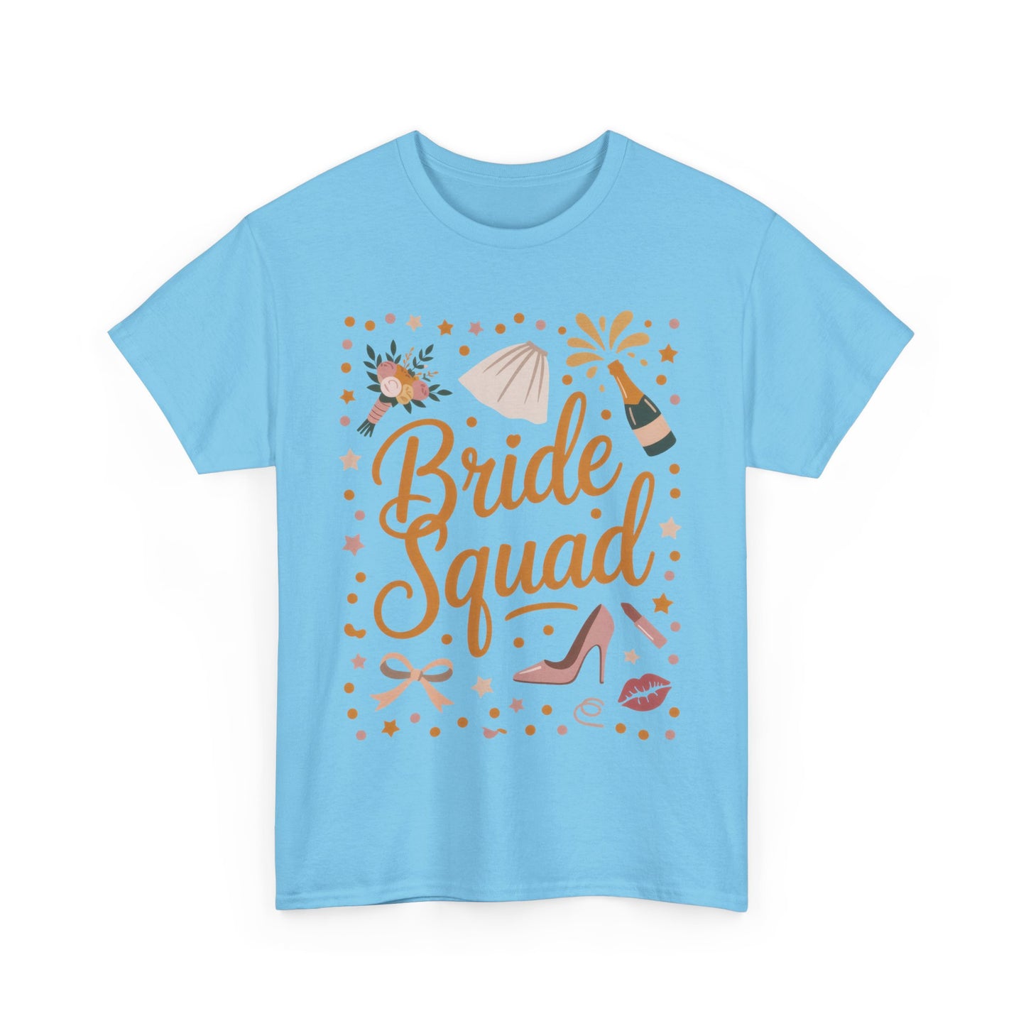 Bride Squad Shirt, Bachelorette Party T-Shirt, Bridesmaid Wedding Tee, Hen Party Matching Shirts, Bridal Shower, Gift for Bridesmaids