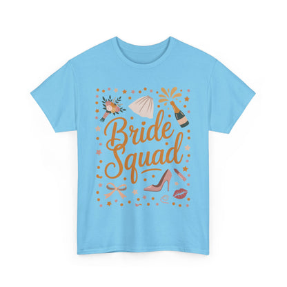 Bride Squad Shirt, Bachelorette Party T-Shirt, Bridesmaid Wedding Tee, Hen Party Matching Shirts, Bridal Shower, Gift for Bridesmaids