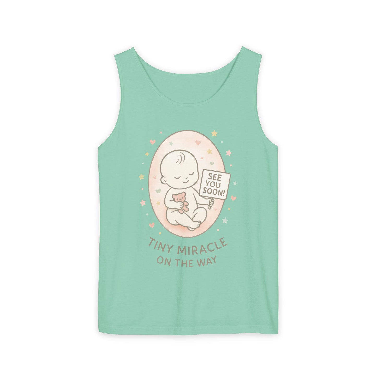 Coming Soon Maternity Tank Top, Cute Baby Pregnancy Announcement Shirt, Expecting Mom Gift, Gender Reveal Tee, Baby Shower Gift